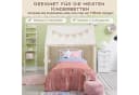 COSTWAY Spielzelt Tipi Zelt Beige mit Sternenlichtern & Taschen Bild 5
