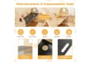 COSTWAY Spielzelt 6 in 1 Spielhaus Holz Bild 3