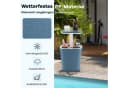 COSTWAY Gartentisch 3 in 1 Cool Bar Kühlbox mit Eiszange Bild 4
