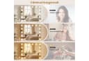 COSTWAY Schminkspiegel Hollywood Spiegel 14 LED-Leuchten 3 Lichtfarben Bild 3