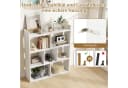 KOMFOTTEU Bücherregal Würfelregal 7 Fächer Weiß Bild 5