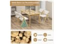 COSTWAY Klappstuhl 2er Set Beige Bild 4