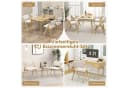 COSTWAY Klappstuhl 2er Set Beige Bild 5