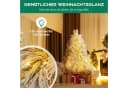 COSTWAY Künstlicher Weihnachtsbaum 146cm mit 150 LEDs & Ständer Bild 4
