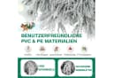 COSTWAY Künstlicher Weihnachtsbaum 146cm mit 150 LEDs & Ständer Bild 5