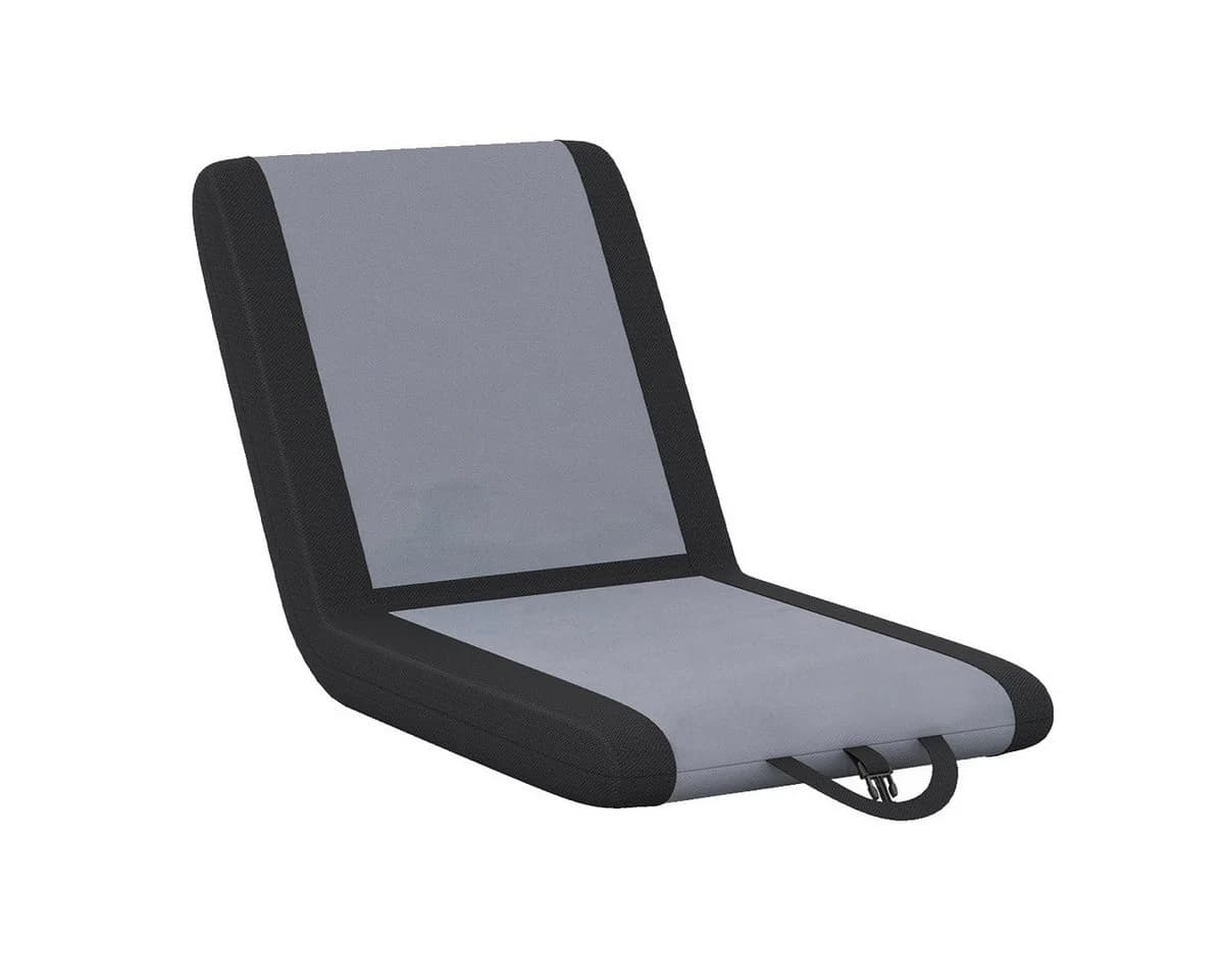 COSTWAY Relaxsessel Sitzkissen faltbar Grau - Bild 2