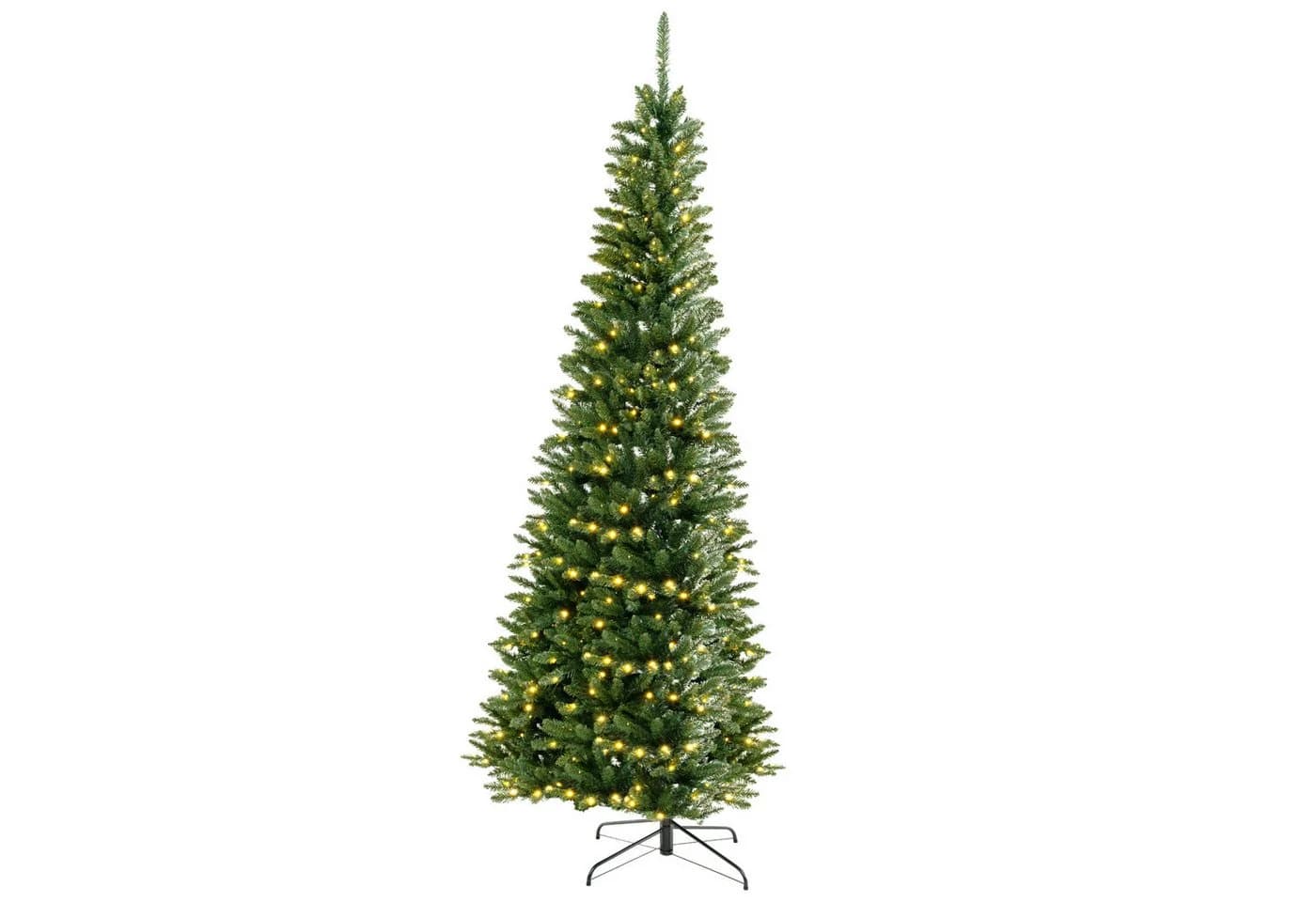 COSTWAY Künstlicher Weihnachtsbaum 240 cm 360 LEDs 1137 Zweigspitzen - Bild 2