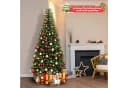 COSTWAY Künstlicher Weihnachtsbaum 240 cm 360 LEDs 1137 Zweigspitzen Bild 4