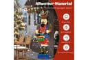 COSTWAY Nussknacker 185 cm mit 100 LED-Lichtern Bild 4