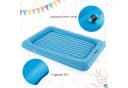 COSTWAY Kinderluftmatratze Blau mit Elektrischer Pumpe Bild 5