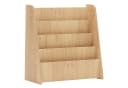 COSTWAY Kinderregal 4 Ablagefächer 57,5 x 26,5 x 59 cm Natur Bild 2