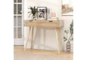 COSTWAY Konsolentisch mit Rattan-Akzenten Bild 1