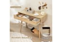 COSTWAY Konsolentisch mit Rattan-Akzenten Bild 4