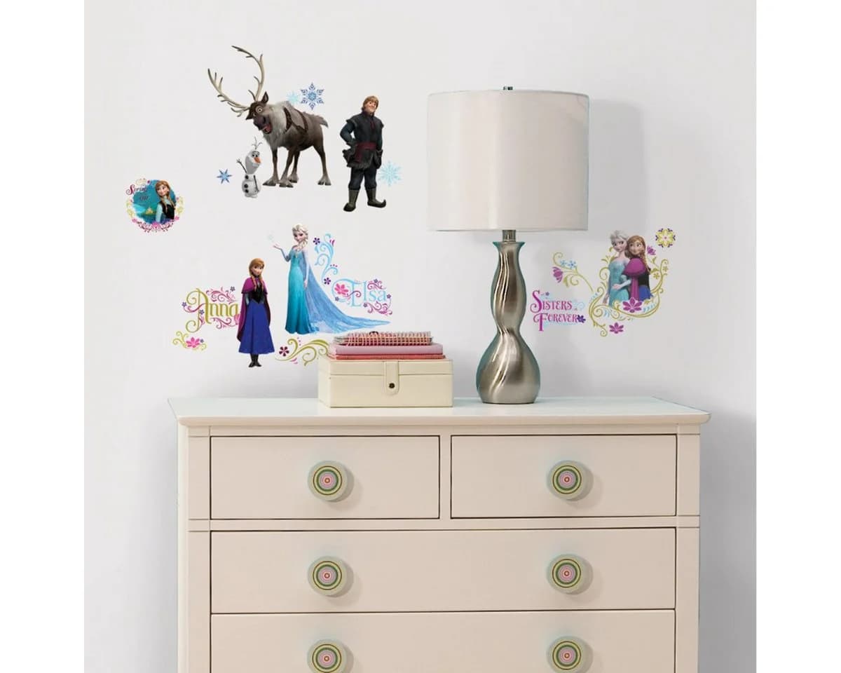 Disney Frozen Wandsticker 36 Teile selbstklebend bunt