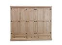 ebuy24 Kleiderschrank New Mexico 5-türig mit 3 Schubladen Kiefer massiv Bild 2