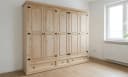ebuy24 Kleiderschrank New Mexico 5-türig mit 3 Schubladen Kiefer massiv Bild 4