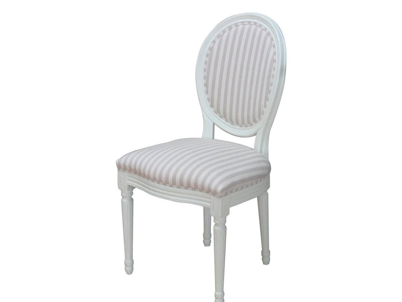 ebuy24 Rokoko/Amaretta Esszimmerstuhl Antikweiß Beige 2er Set - Bild 3