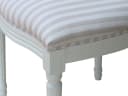ebuy24 Rokoko/Amaretta Esszimmerstuhl Antikweiß Beige 2er Set Bild 5