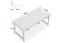 Tribesigns Arbeitstisch 180x80 cm Industrial Design Bild 3