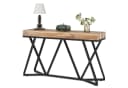 Tribesigns Konsolentisch 140cm Holz-Eingangstisch Metallsockel Bild 2