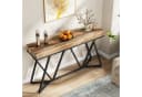 Tribesigns Konsolentisch 140cm Holz-Eingangstisch Metallsockel Bild 4