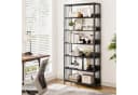 Tribesigns Bücherregal Standregal Leiterregal 6 Ebenen Wohnzimmer Schwarz Bild 3