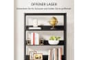 Tribesigns Bücherregal Standregal Leiterregal 6 Ebenen Wohnzimmer Schwarz Bild 5