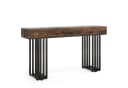 Tribesigns Konsolentisch 140 cm mit Metallrahmen Bild 2