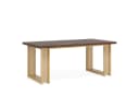 Tribesigns Schreibtisch 160cm Braun Holzoptik Bild 2