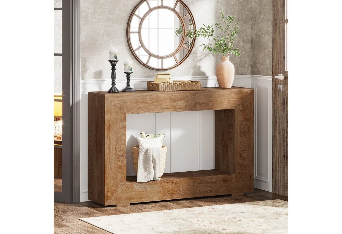 Tribesigns Konsolentisch 120 x 30 x 83,5 cm Beistelltisch Flurtisch Sofatisch - Bild 5