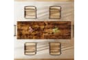Tribesigns Esstisch Holz Industrieller Küchentisch 200x60x75 cm Bild 5