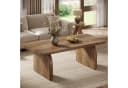Tribesigns Couchtisch 120 cm Holz, rechteckig, Bauernhaus-Akzent-Mitteltisch Bild 1