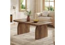 Tribesigns Couchtisch 120 cm Holz, rechteckig, Bauernhaus-Akzent-Mitteltisch Bild 3