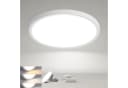 ZMH LED Deckenleuchte 18cm Dimmbar Schwarz/Weiß Bild 2