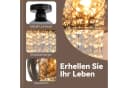 ZMH Deckenleuchte Rauchgrau Modern Glas E27 Bild 1