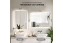 radelldar Badspiegel LED 80x60 cm Dimmbar Antibeschlag Bild 1