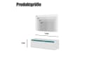 Radelldar LED TV-Lowboard Modernes TV-Board mit 2 Türen Bild 1