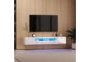radelldar Lowboard 180cm Hochglanz mit LED-Beleuchtung und Stauraum Bild 2