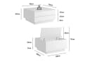 radelldar Couchtisch mit LED-Beleuchtung Bild 1