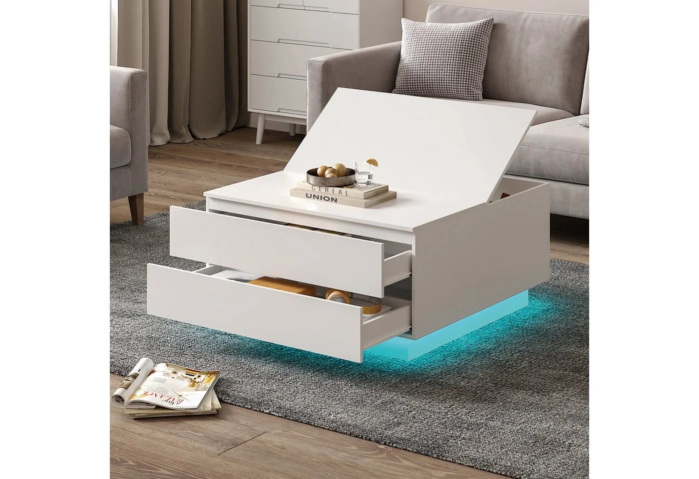 radelldar Couchtisch mit LED-Beleuchtung - Bild 2