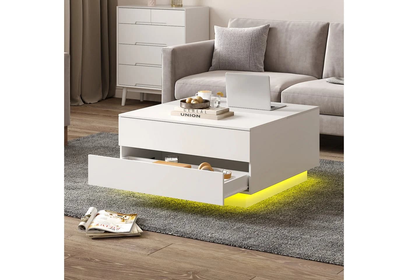 radelldar Couchtisch mit LED-Beleuchtung - Bild 4