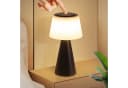 ZMH LED Tischleuchte Kabellos Dimmbar Schwarz 3000-6500K Bild 2