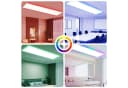 ZMH LED Deckenleuchte Dimmbar RGB Farbwechsel 120x30cm 36W Bild 1
