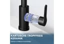 ZMH Küchenarmatur Ausziehbar 360° Drehbar Edelstahl 2 Strahlarten Bild 4