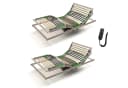 Lattenrost2go MotoSTAR Elektrisch Verstellbarer Lattenrost 90x200 cm 2er Set Bild 2