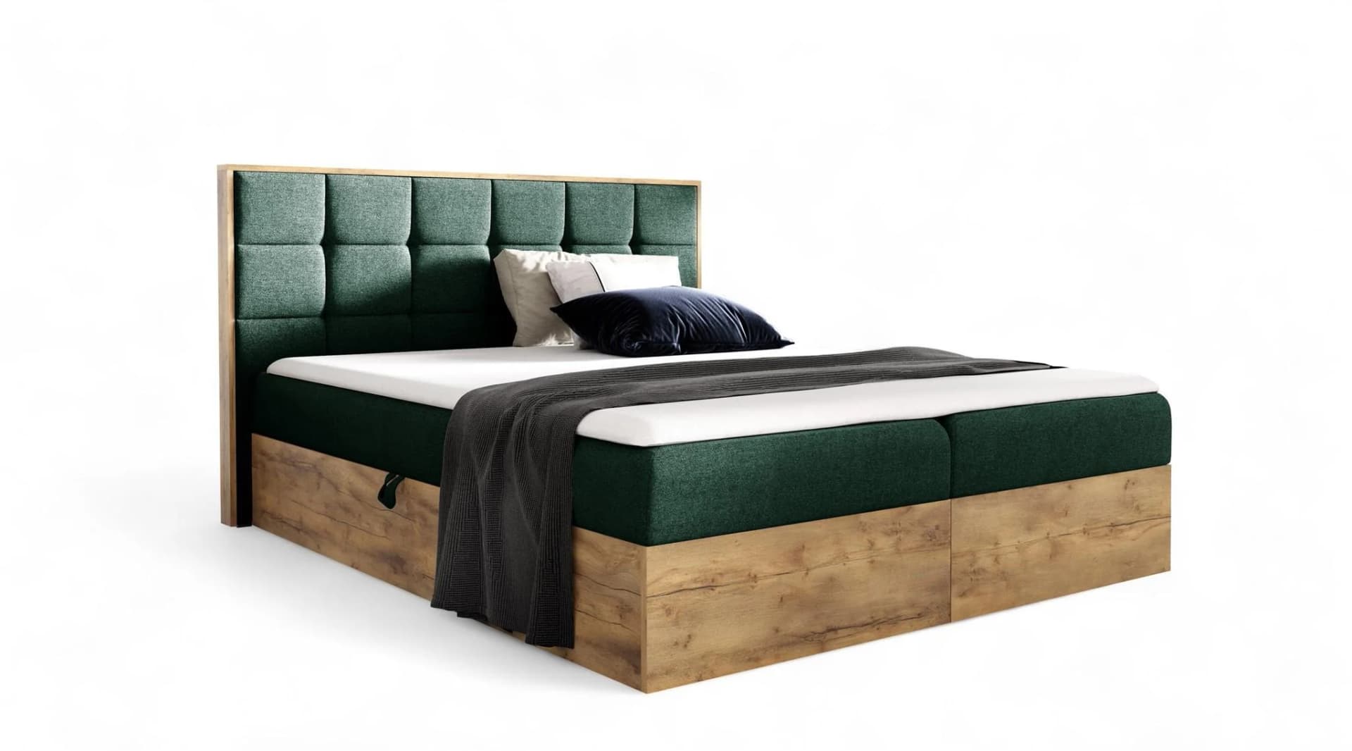 Fun Möbel Boxbett KALYPSO mit Bettkästen Eichen-Optik - Bild 5