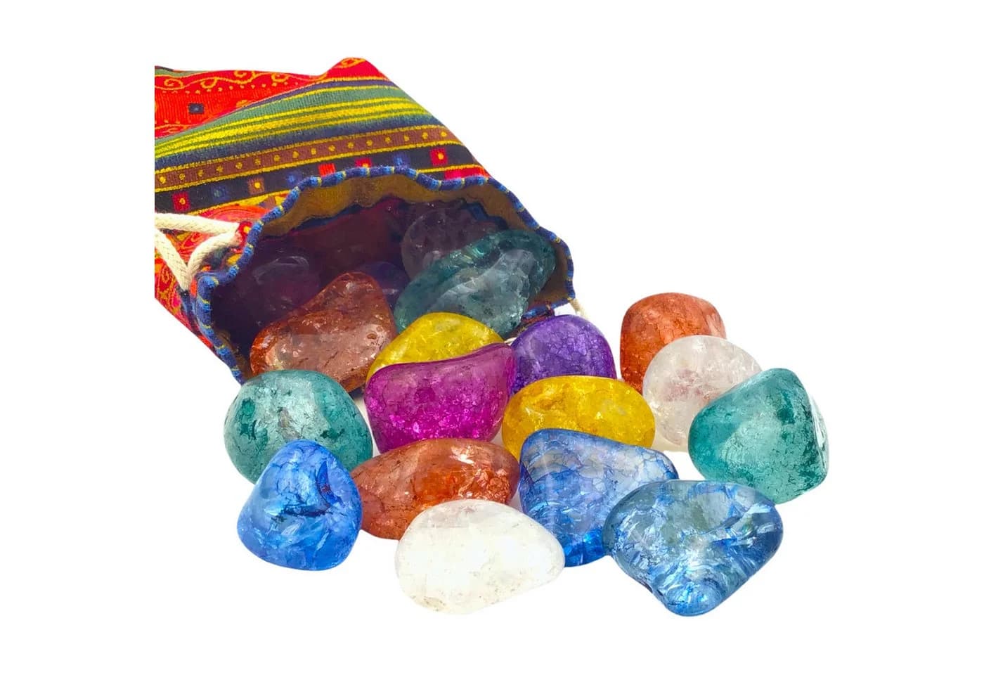 Steinfixx® 20 Stück Magic Stones Bergkristall gefrostet - Bild 2