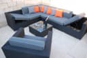 Ragnarök Möbel-Design Gartenlounge-Set Narvik Ecklounge Polyrattan Alu Bild 1