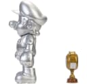 Super Mario Actionfigur Metal Mario mit Trophäe 10 cm Bild 5