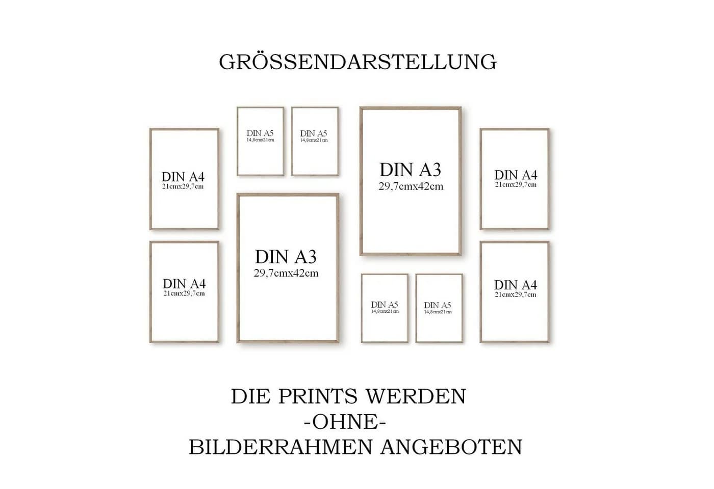 homestyle-accessoires Poster 10er-Set LOVE DANDELION Pusteblumen - Bild 5
